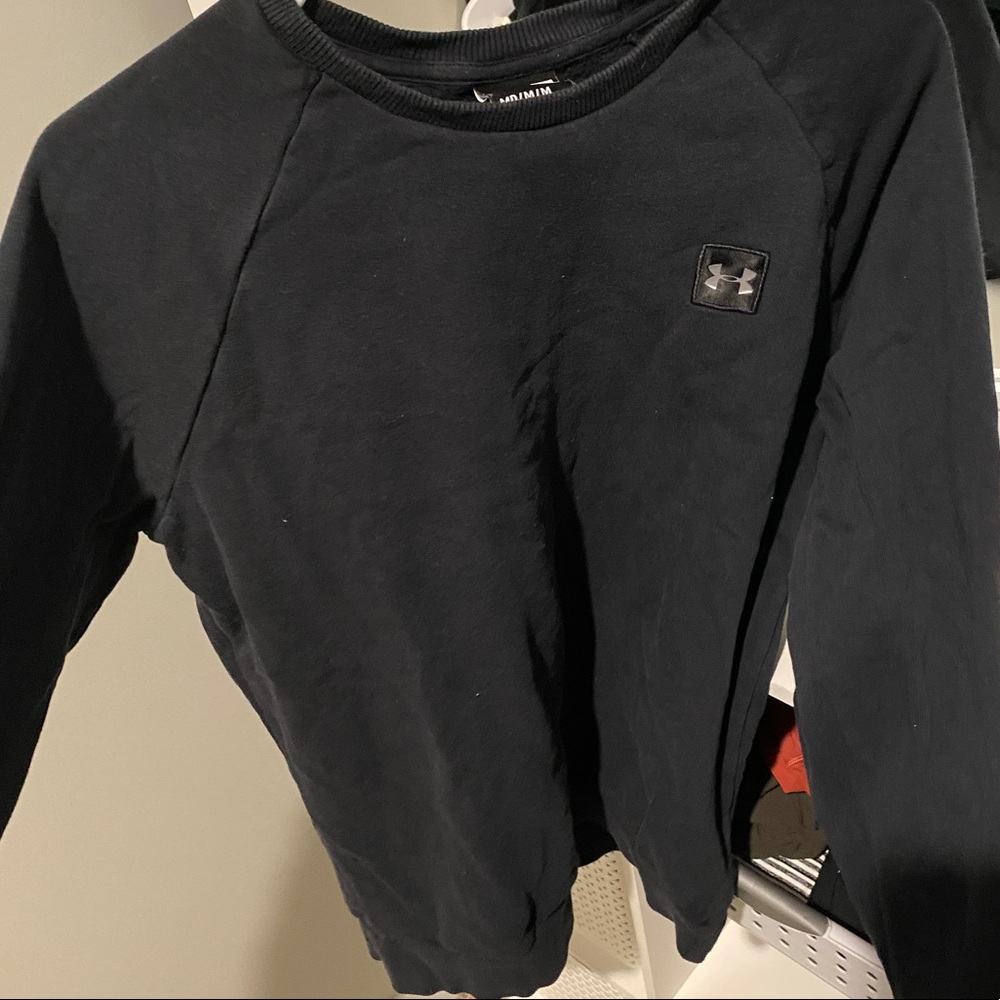 Black under armour crew neck - Picture 1 of 3